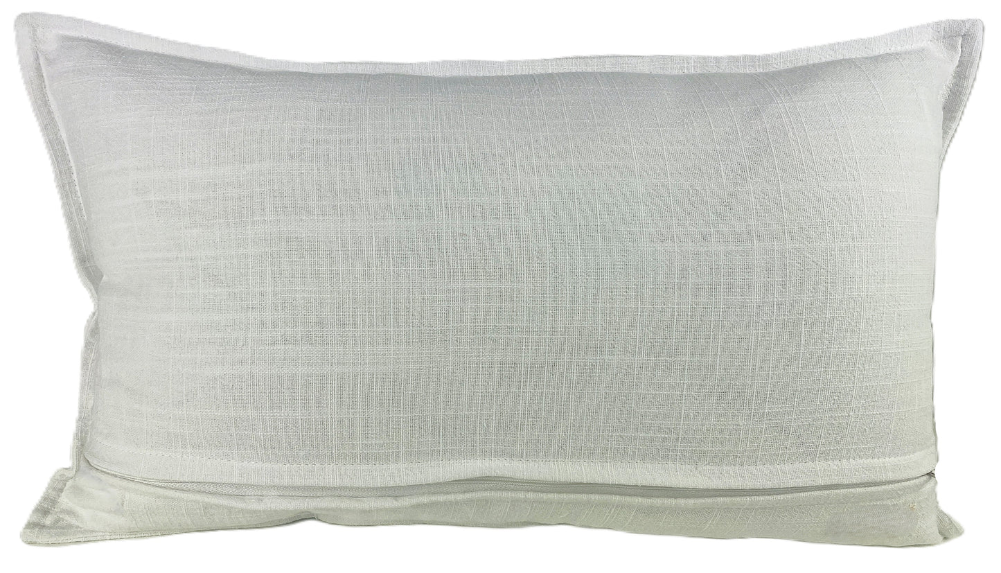 Palm Drift Cushion Cover - Pink - 30x50cm