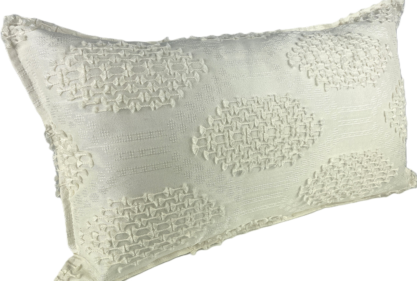 Diamond Silk - Off White - 30x50cm