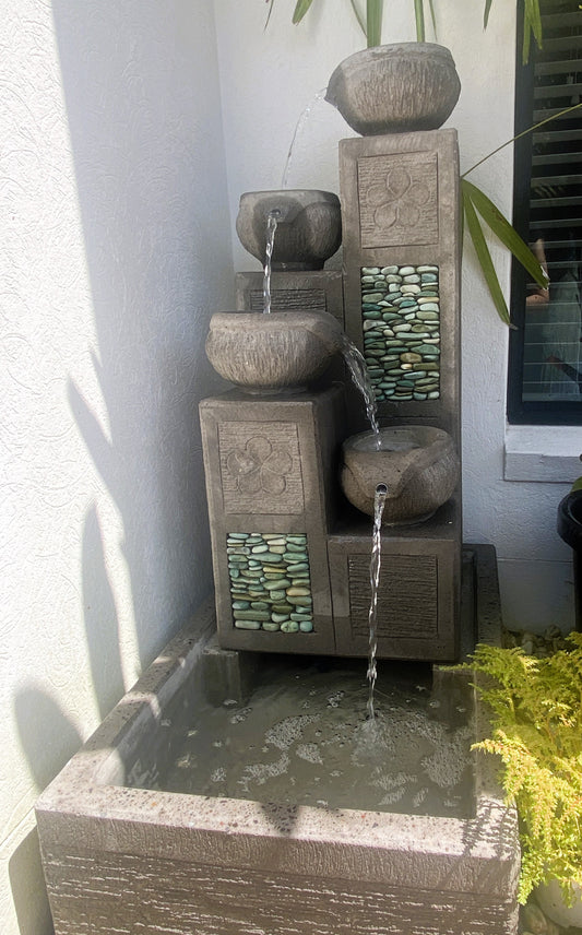 Stone Harmony Cascade Water Feature - 120cm