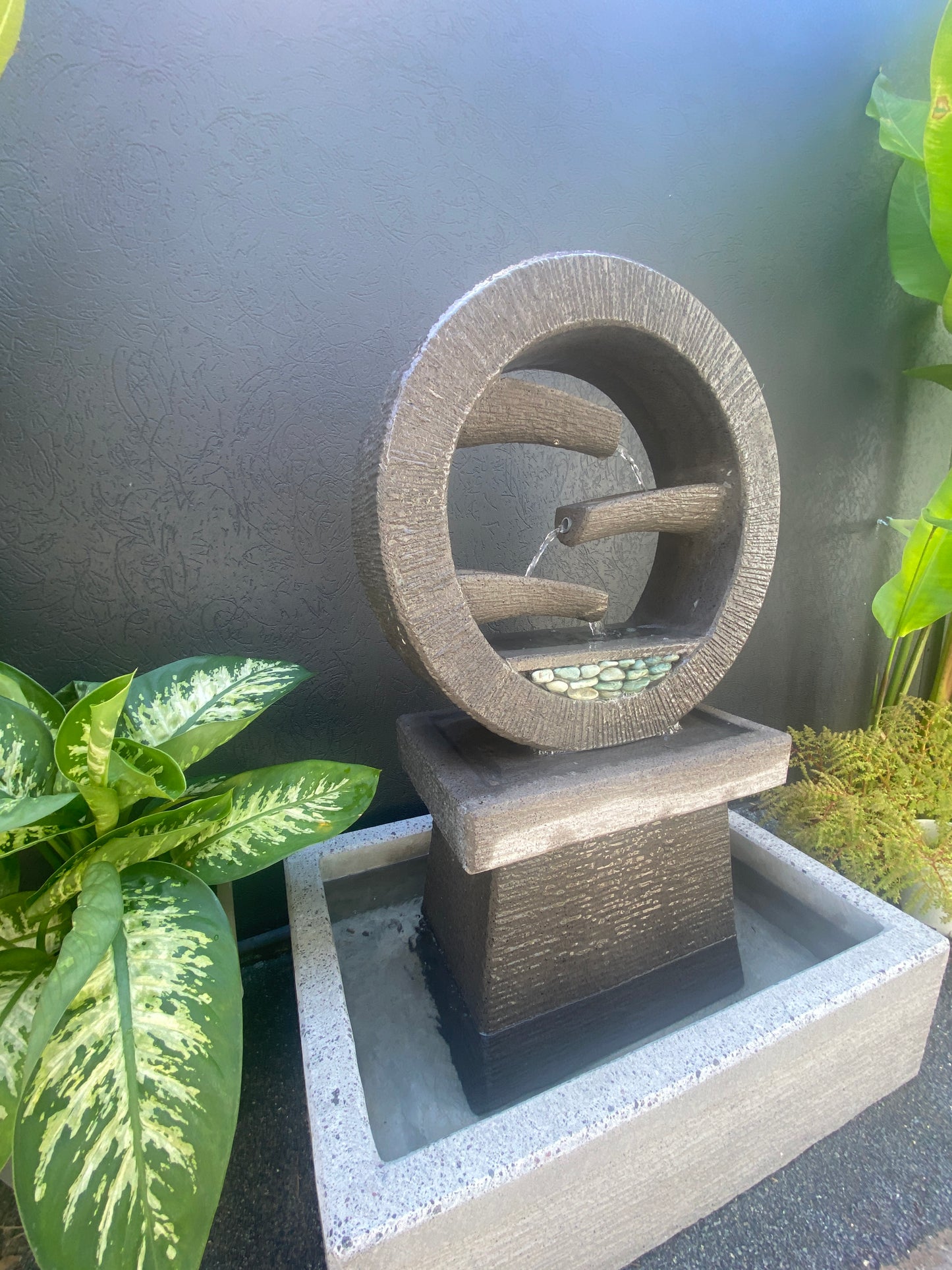 Jade Wheel Fountain - 95cm