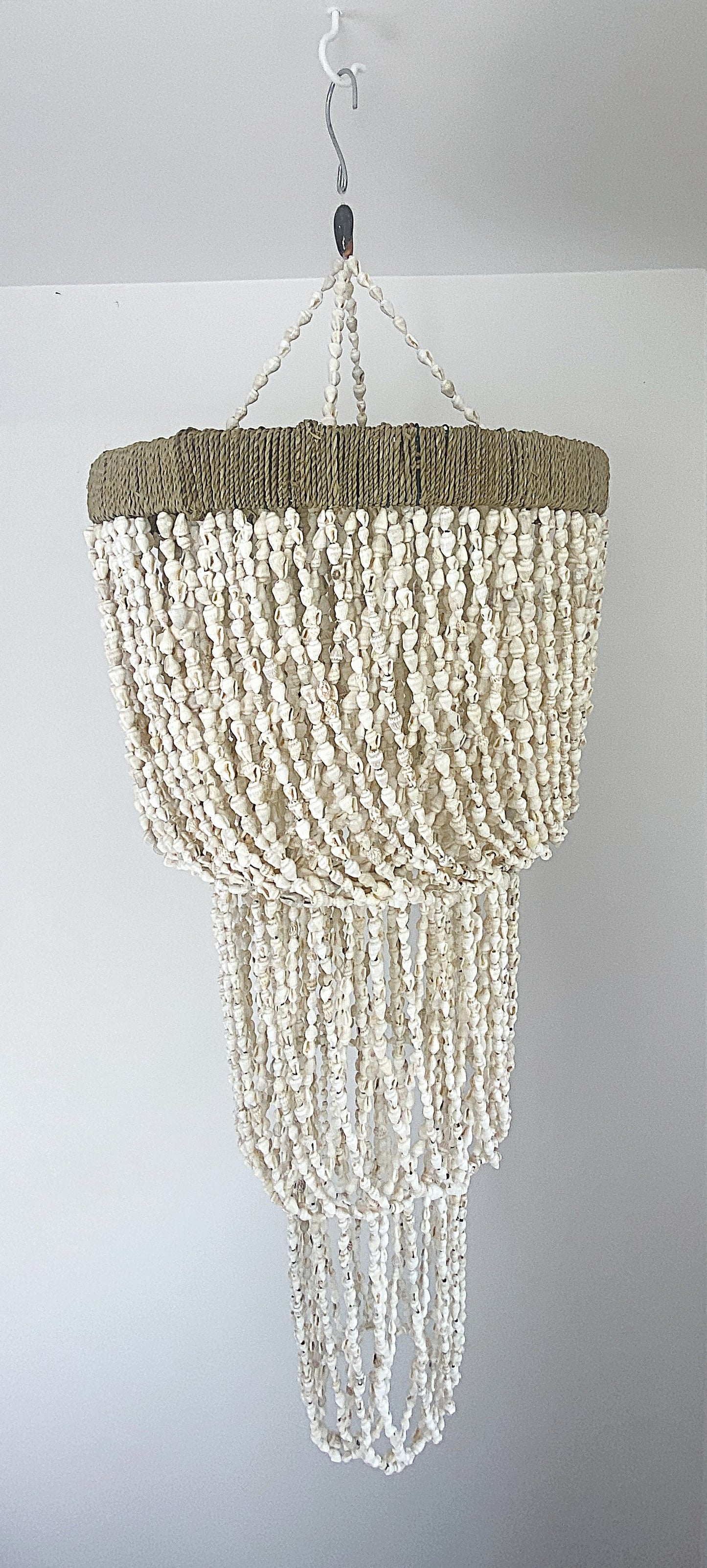 Sea Spray Shell Chandelier - 80cm Drop