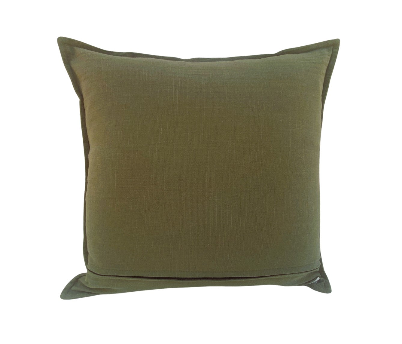 Palm Beach Cushion Cover - Olive Green - 50x50cm