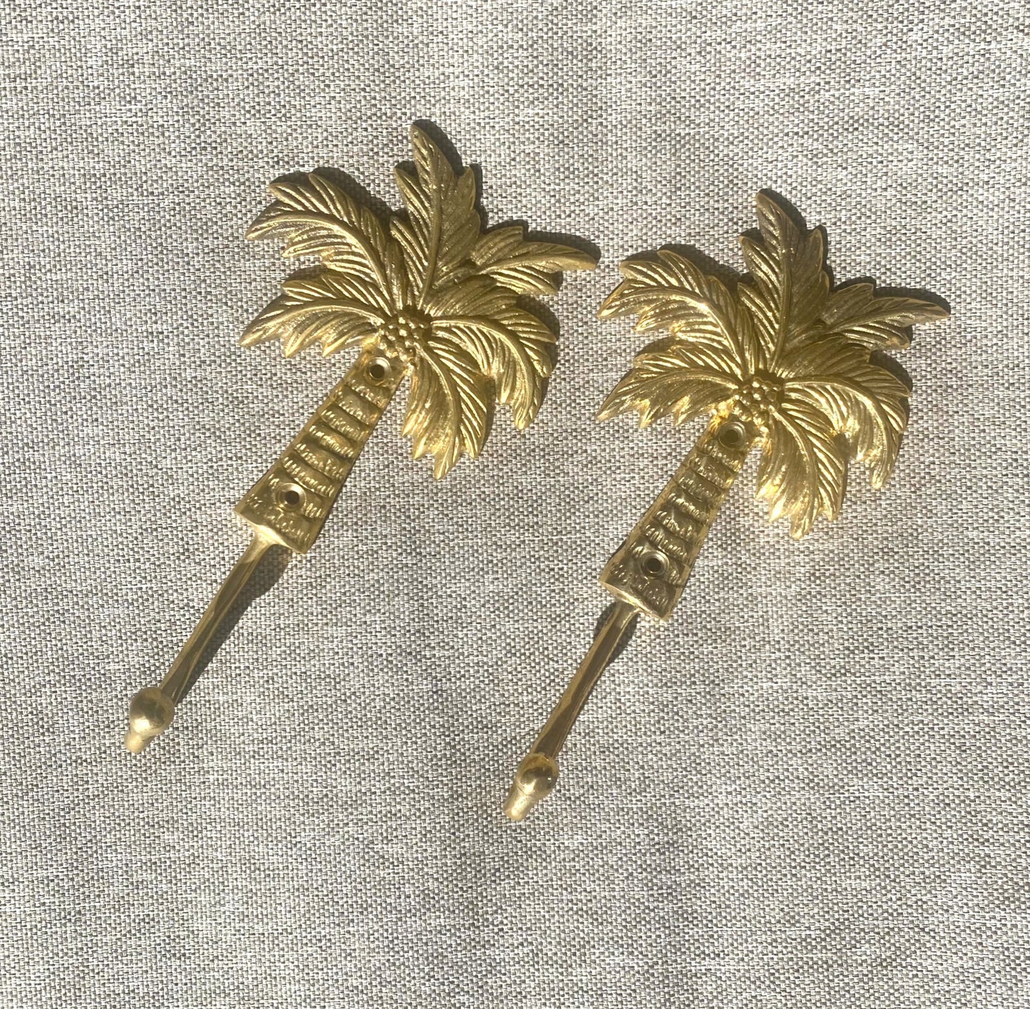 Brass Coconut Palm Hook Small- 14cm