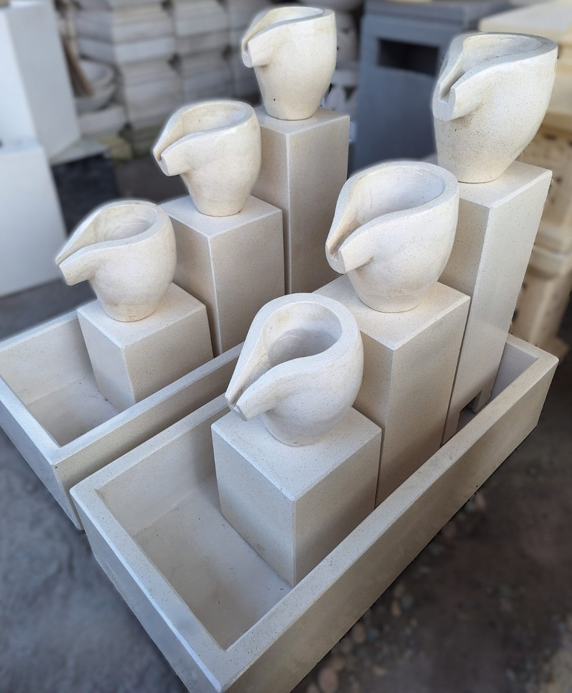 Terrazzo Tranquility Fountain