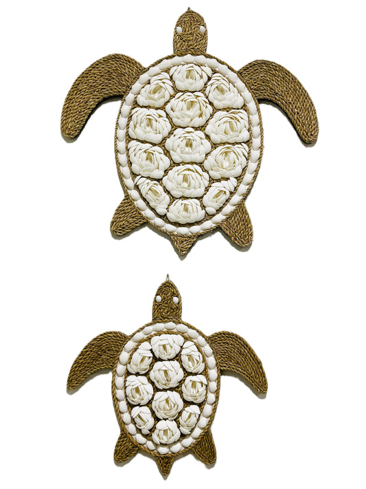 Shell Turtle Wall Art - Small 27cm