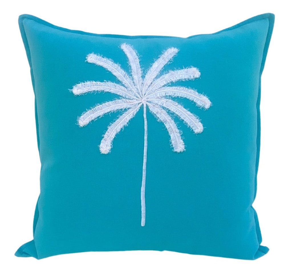 Island Grace Cushion - Turquoise - 50x50cm
