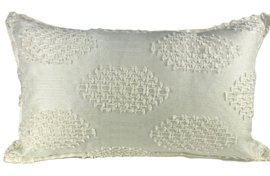 Silk pattern Cushion Cover 50x30cm. Coastal Boho Inspired Homewares