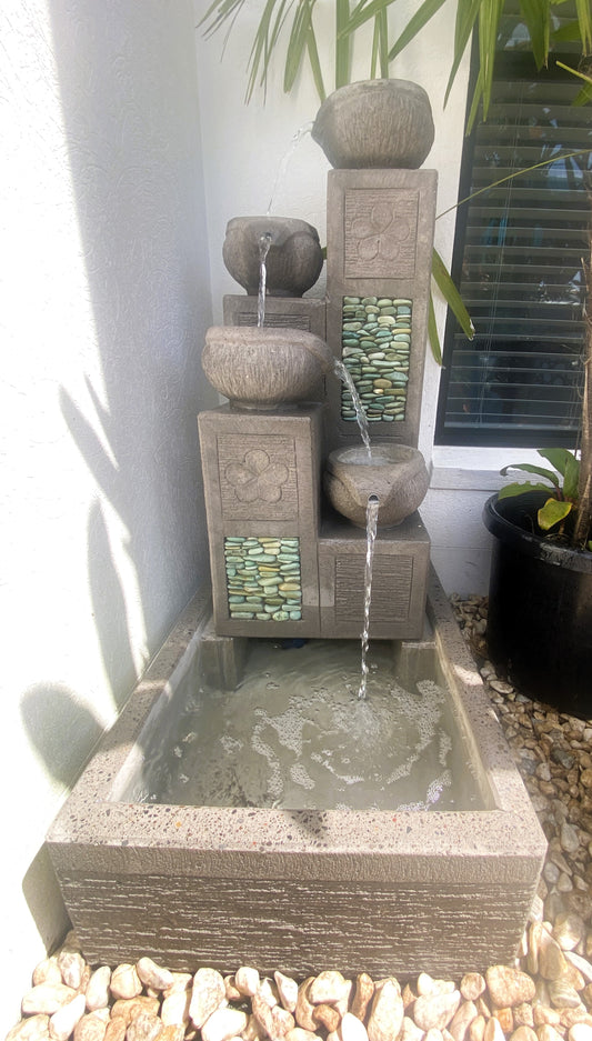 Stone Harmony Cascade Water Feature - 120cm
