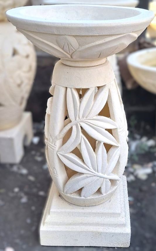 Bamboo Whisper Bird Bath - 100cm