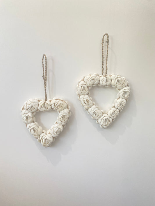 Shell Heart Pendant - Medium - 20cm