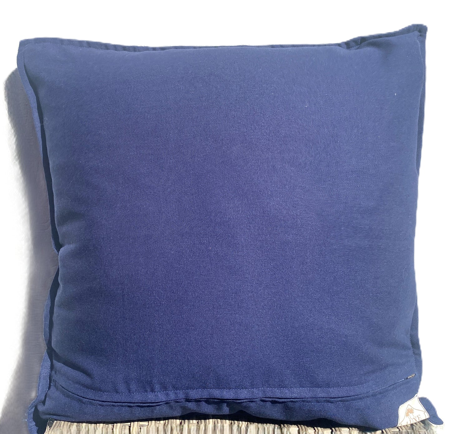 Palm Teal & Gold Cushion Cover 50x50cm