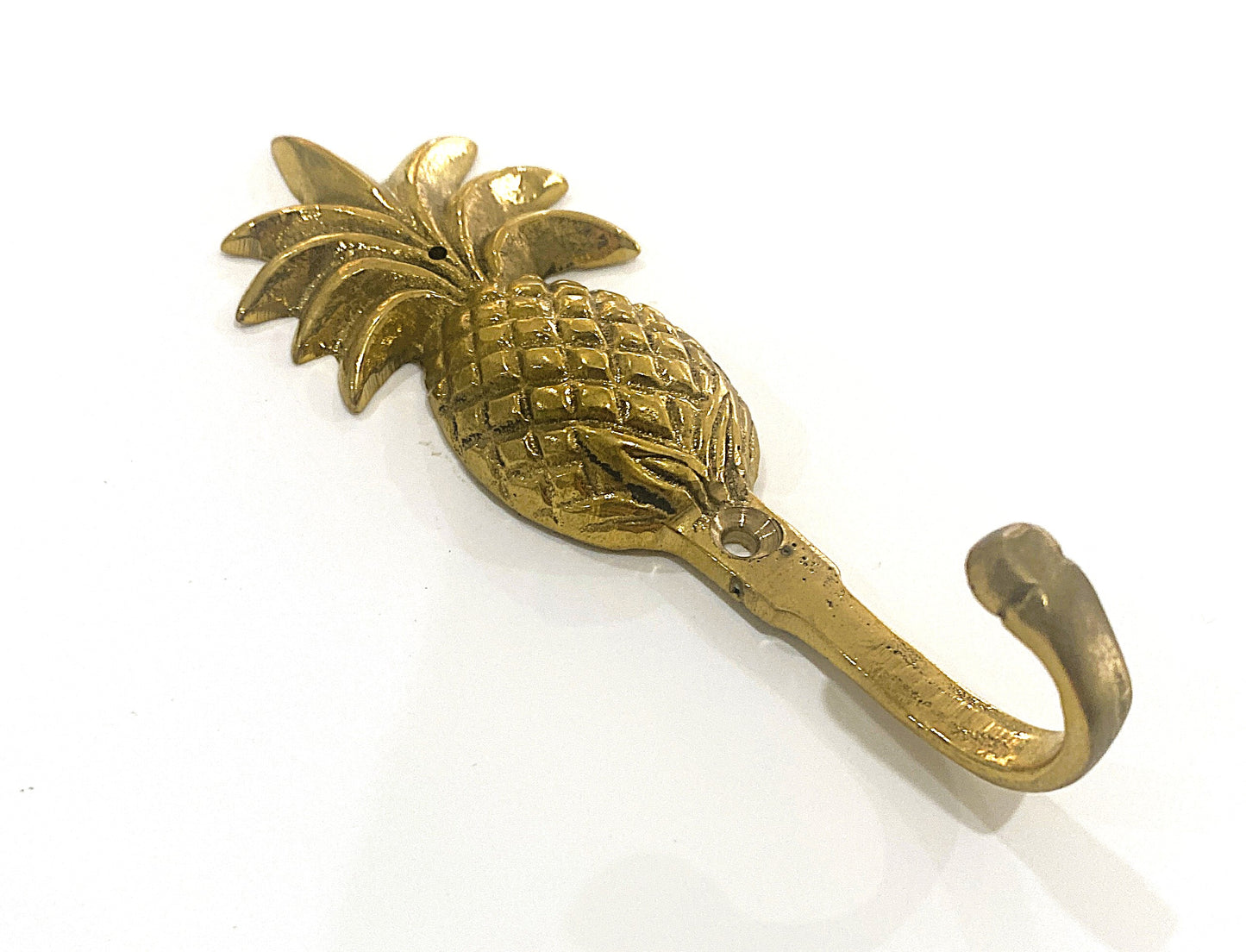 Brass Pineapple Hook Small- 12cm