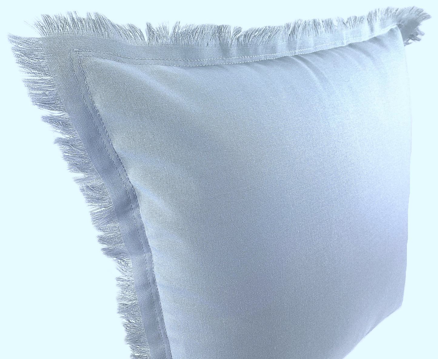 Soft Cotton Weave Fringe - Cushion Cover - 50x50cm