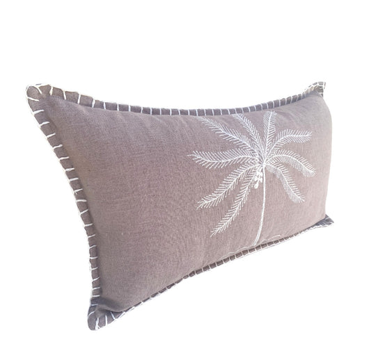 Palm Beach Dusty Lilac Cushion Cover 30x50cm