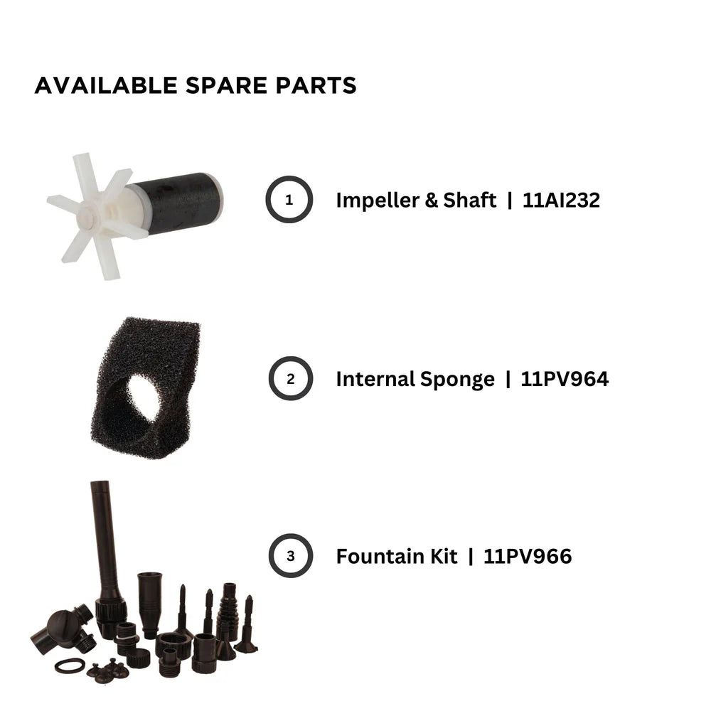 PondMAX PV650 Water Pump Kit - 3yr Warranty