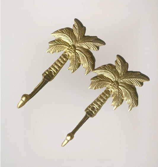 Brass Coconut Palm Hook Small- 14cm